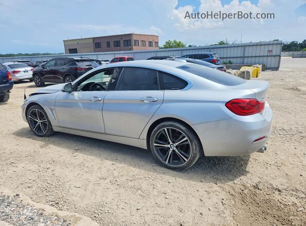 WBA4J3C5XKBL05453 2019 BMW 4 SERIES Silver Trasero izquierdo