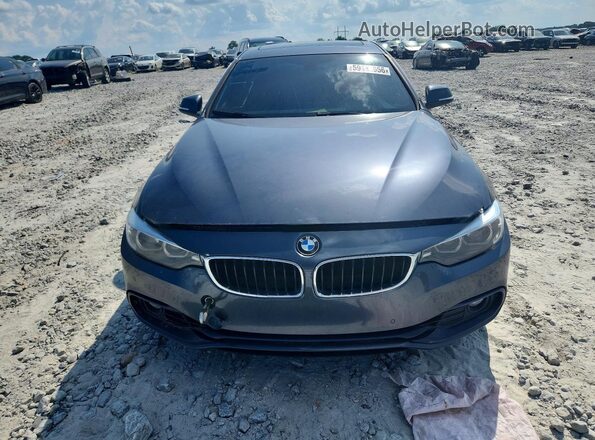 WBA4J5C57KBM66385 2019 BMW 4 SERIES Gray Вид спереду