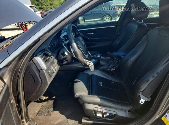 WBA4J5C57KBM66385 2019 BMW 4 SERIES Gray Вид салону спереду