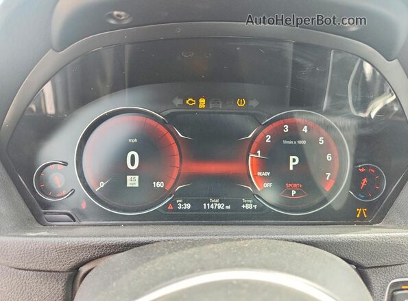 WBA4J5C58KBM65195 2019 BMW 4 SERIES Черный Вид щитка приборов