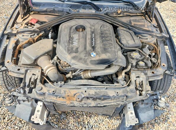 WBA4J5C58KBM65195 2019 BMW 4 SERIES Черный Вид задней части салона