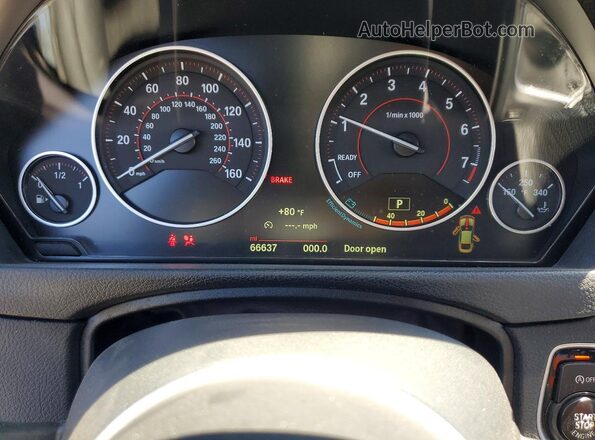 WBA4J5C5XJBF07691 2018 BMW 4 SERIES Blue Սարքավորումների վահանակի տեսք