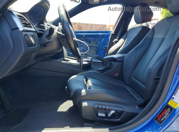WBA4J5C5XJBF07691 2018 BMW 4 SERIES Blue Սալոնի դիմացի տեսք
