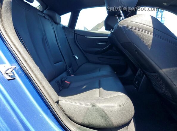 WBA4J5C5XJBF07691 2018 BMW 4 SERIES Blue Հետևի նստատեղերի տեսք