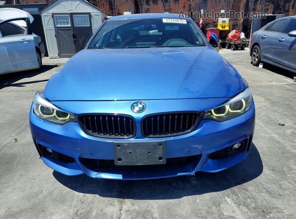 WBA4J5C5XJBF07691 2018 BMW 4 SERIES Blue Դիմացի տեսք