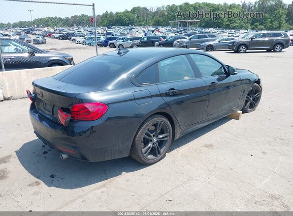 WBA4J7C54KBM74245 2019 BMW 4 SERIES Черный Задняя правая четверть