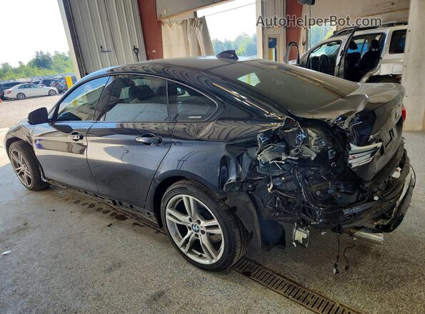 WBA4J7C55KBM74657 2019 BMW 4 SERIES Blue Trasero izquierdo