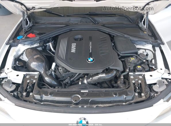 WBA4J7C56JBH13778 2018 BMW 4 SERIES White Widok z tyłu