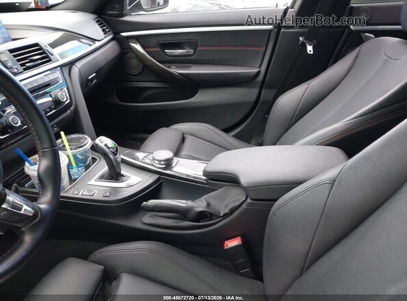 WBA4J7C57JBH15569 2018 BMW 4 SERIES Dark Blue წინა სალონის ხედი