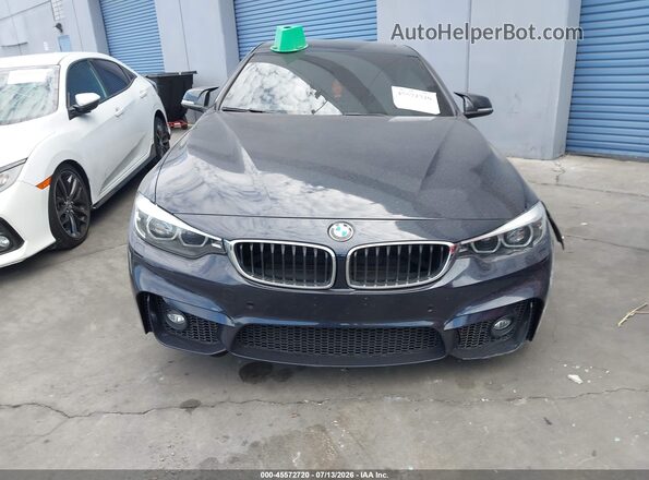 WBA4J7C57JBH15569 2018 BMW 4 SERIES Dark Blue ხელსაწყოთა პანელის ხედი