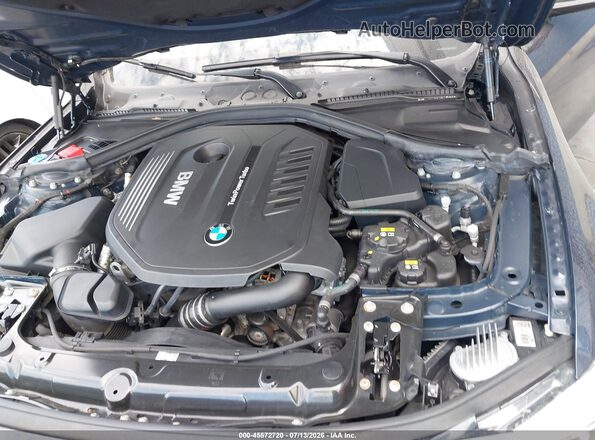 WBA4J7C57JBH15569 2018 BMW 4 SERIES Dark Blue უკანა ხედი