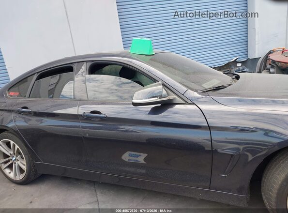 WBA4J7C57JBH15569 2018 BMW 4 SERIES Dark Blue უკანა სალონის ხედი