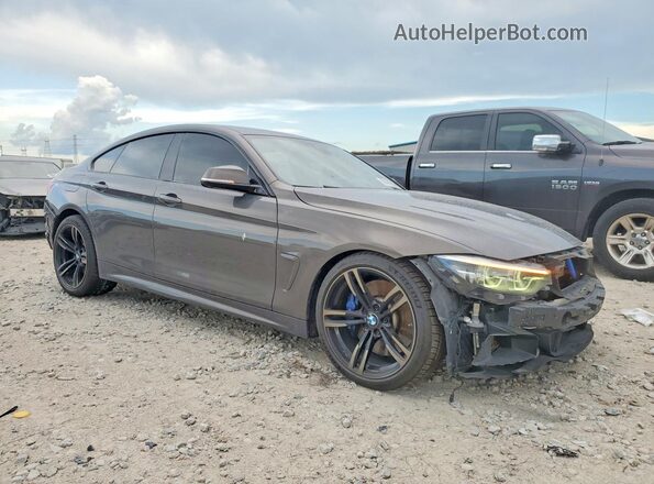 WBA4J7C58JBH14611 2018 BMW 4 SERIES Gray Przód prawy