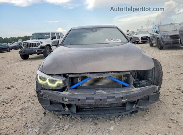 WBA4J7C58JBH14611 2018 BMW 4 SERIES Gray Widok z przodu