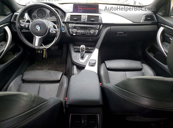 WBA4J7C58JBH14611 2018 BMW 4 SERIES Gray Widok deski rozdzielczej