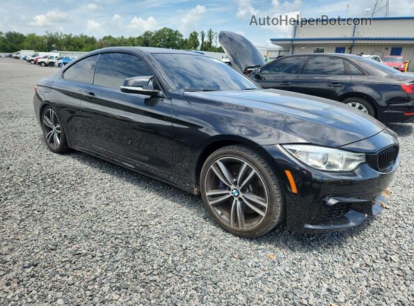 WBA4P1C57HK522308 2017 BMW 4 SERIES Black Передня права чверть