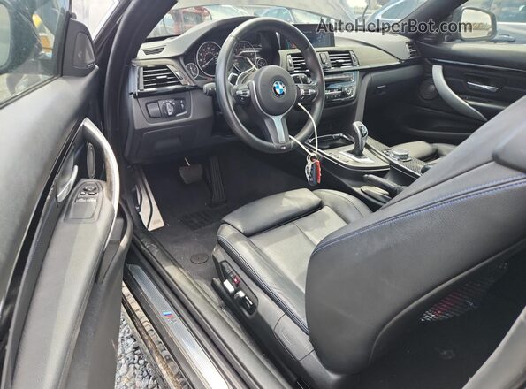 WBA4P1C57HK522308 2017 BMW 4 SERIES Black Вид панелі приладів