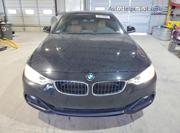 WBA4P1C5XHK522612 2017 BMW 4 SERIES Black წინა ხედი