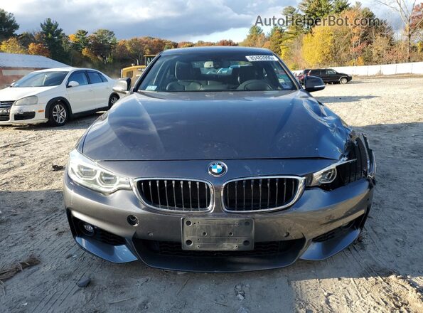 WBA4P3C3XHK707270 2017 BMW 4 SERIES Gray Front view