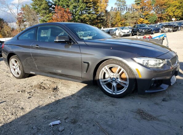 WBA4P3C3XHK707270 2017 BMW 4 SERIES Gray Front right