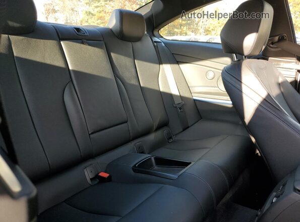 WBA4P3C3XHK707270 2017 BMW 4 SERIES Gray Rear seats view