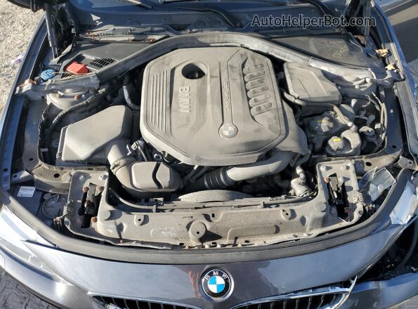 WBA4P3C3XHK707270 2017 BMW 4 SERIES Gray Rear interior view
