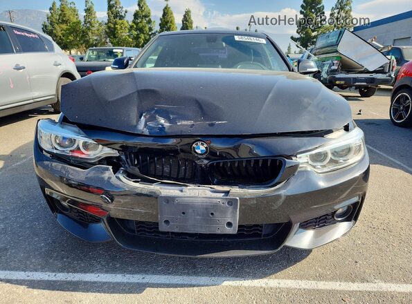 WBA4R7C30HA078934 2017 BMW 4 SERIES Черный Вид спереди