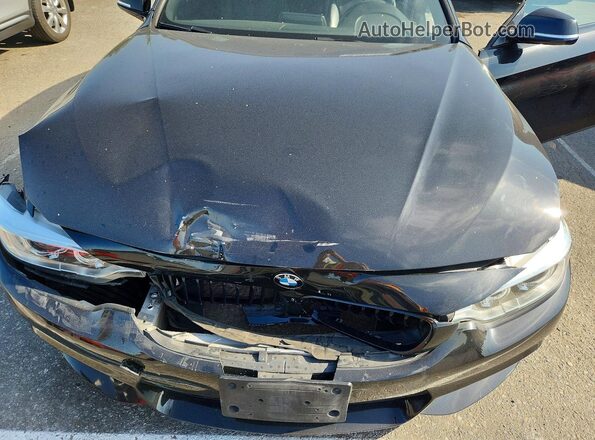 WBA4R7C30HA078934 2017 BMW 4 SERIES Черный Вид задней части салона