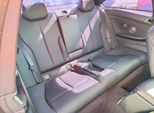 WBA4R7C30HA078934 2017 BMW 4 SERIES Черный Вид задних сидений