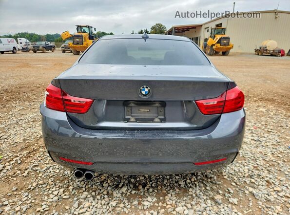 WBA4R7C50HK876278 2017 BMW 4 SERIES Charcoal უკანა ხედი