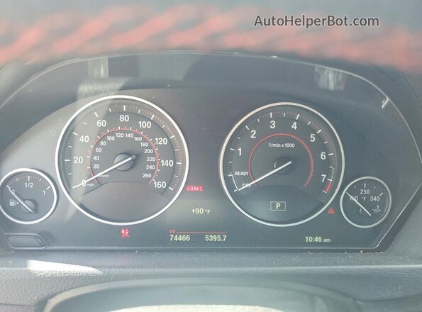 WBA4R7C59HK679867 2017 BMW 4 SERIES Red Սարքավորումների վահանակի տեսք