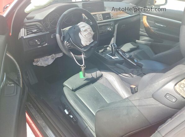WBA4R7C59HK679867 2017 BMW 4 SERIES Red Առջևի վահանակի տեսք