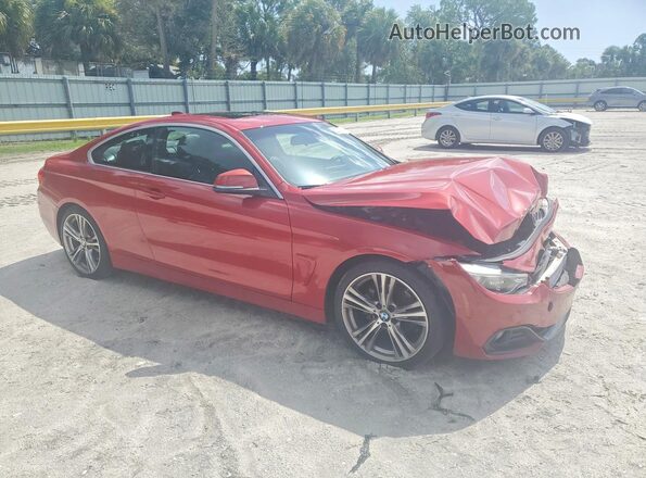 WBA4R7C59HK679867 2017 BMW 4 SERIES Red Առջևի աջ