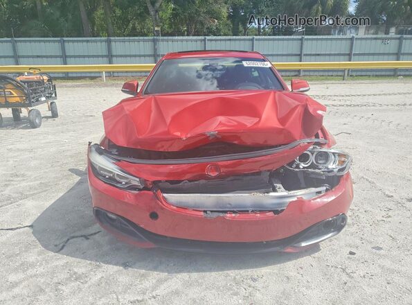 WBA4R7C59HK679867 2017 BMW 4 SERIES Red Դիմացի տեսք