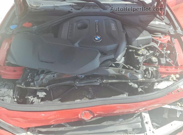 WBA4R7C59HK679867 2017 BMW 4 SERIES Red Սալոնի հետևի տեսք
