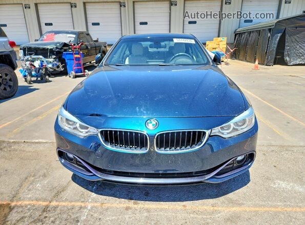 WBA4R9C58HK878582 2017 BMW 4 SERIES Blue წინა ხედი