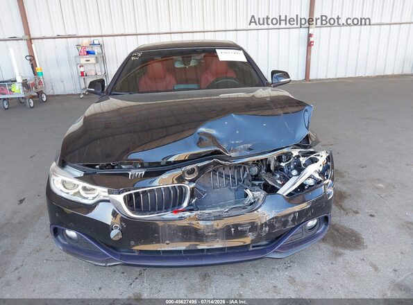 WBA4U7C36H5H20258 2017 BMW 4 SERIES Black Instrument cluster view