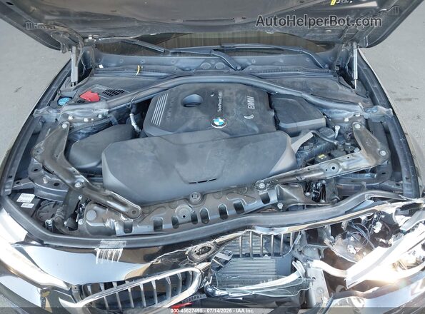WBA4U7C36H5H20258 2017 BMW 4 SERIES Black Rear view