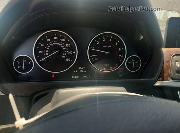 WBA4U9C50H5D44234 2017 BMW 4 SERIES Gray Սարքավորումների վահանակի տեսք