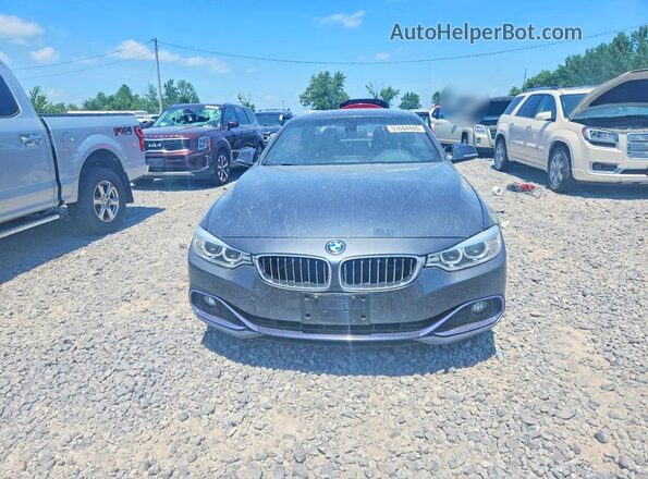 WBA4U9C50H5D44234 2017 BMW 4 SERIES Gray Դիմացի տեսք