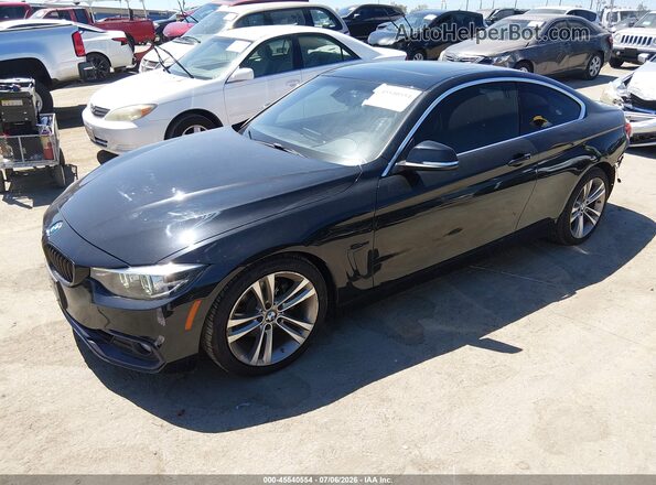 WBA4W3C52KAF91714 2019 BMW 4 SERIES Black Front left