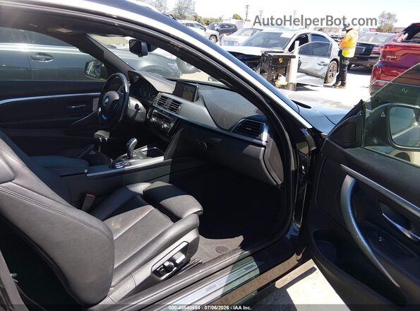 WBA4W3C52KAF91714 2019 BMW 4 SERIES Black Front interior view