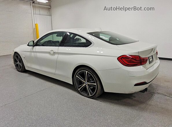WBA4W3C53KAF92791 2019 BMW 4 SERIES White Trasero izquierdo
