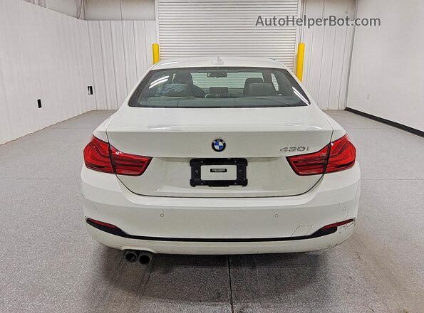 WBA4W3C53KAF92791 2019 BMW 4 SERIES White Vista trasera