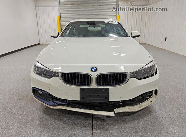 WBA4W3C53KAF92791 2019 BMW 4 SERIES White Vista frontal