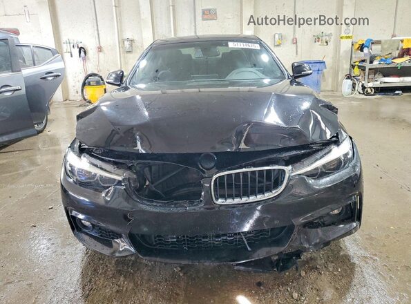 WBA4W3C54JAF91373 2018 BMW 4 SERIES Black Front view