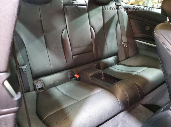 WBA4W3C54JAF91373 2018 BMW 4 SERIES Black Rear seats view