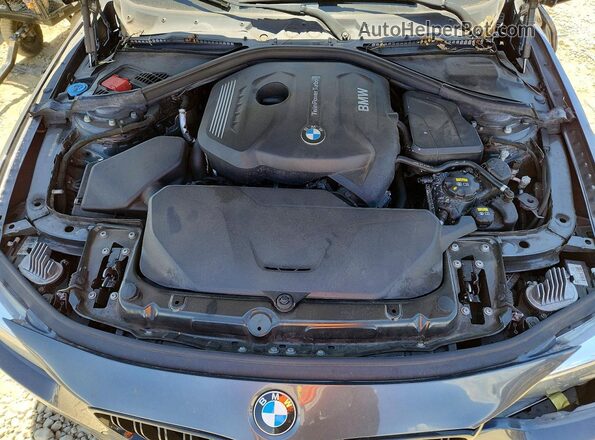 WBA4W3C56JAE99701 2018 BMW 4 SERIES Gray უკანა სალონის ხედი