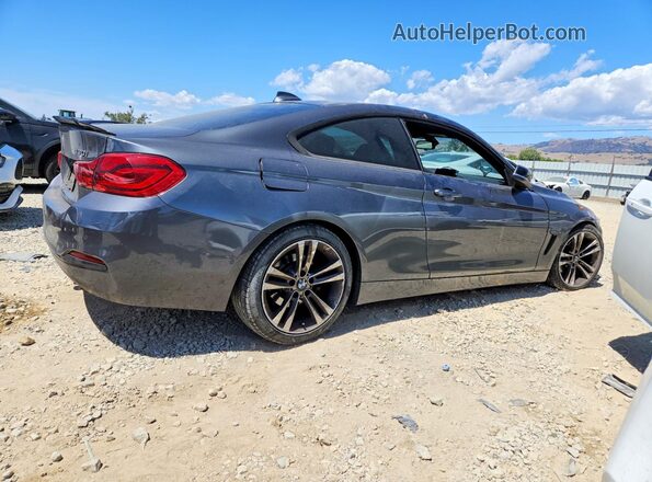 WBA4W3C56JAE99701 2018 BMW 4 SERIES Gray უკანა მარჯვენა
