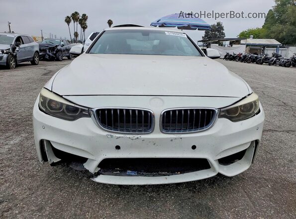 WBA4W3C57KAF93085 2019 BMW 4 SERIES White Widok z przodu